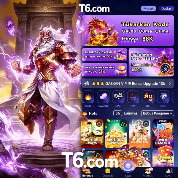 T6 Login Resmi APK 2026